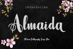 Almaida: A Handwritten Typeface for Polished Digital Branding