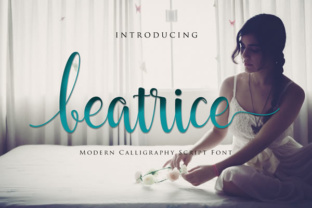 Beatrice Typeface: Elevate Campaign Visuals with Handwritten Charm