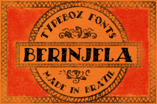 Berinjela: A Hand-Drawn Script Font for Authentic Web Design