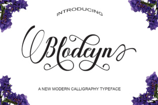 Blodeyn Font: A Stylish Typeface for Digital Branding