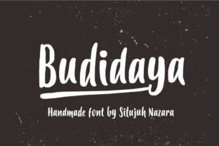 Budidaya Typeface: Elevating Editorial Design with Handmade Grace