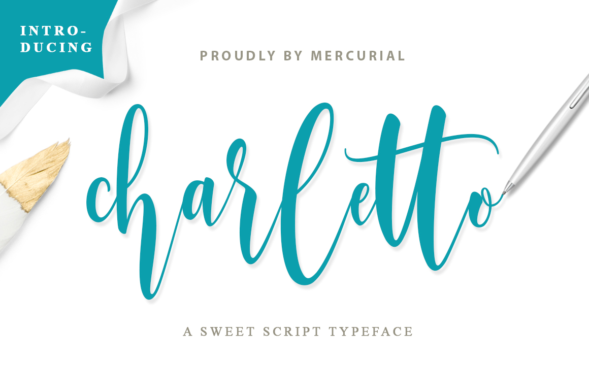 Charletto: A Modern Script Typeface for Digital Branding