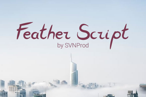 Feather Script: A Typeface That Elevates Your Brand Messaging