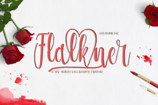 Flalkner Handwritten Font: Elevating Editorial Design and Content Branding