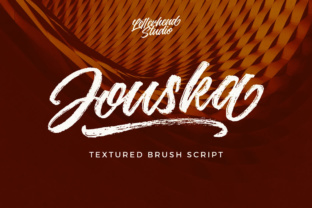 Jouska: The Gritty Script Typeface for Scroll-Stopping Visuals
