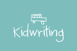 Kidwriting Family: A Creative Typeface for Engaging Campaign Design
