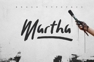 Martha: A Playful Script Font for Editorial Design