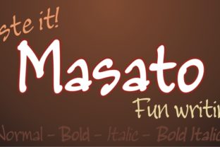 Masato Family Font: A Professional Script for Your Brand