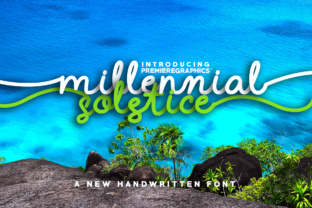 Millennial Solstice: A Handwritten Font That Elevates Your Brand