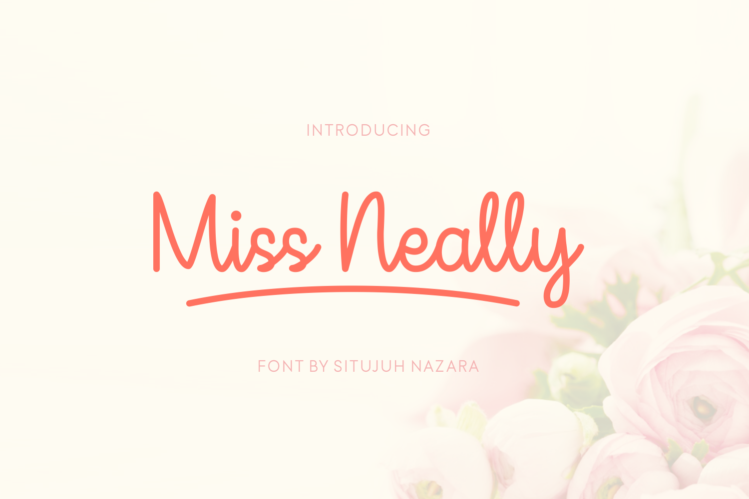 Miss Neally Font: A Modern Script for Editorial Design