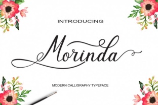 Morinda Font: A Stylish Script for Craft and Commercial Projects