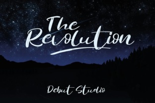 Revolution Brush Typeface: Adding Handmade Personality to Brand Identity