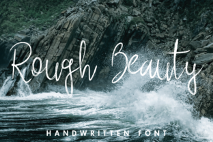 Rough Beauty: A Handwritten Typeface for Editorial Elegance