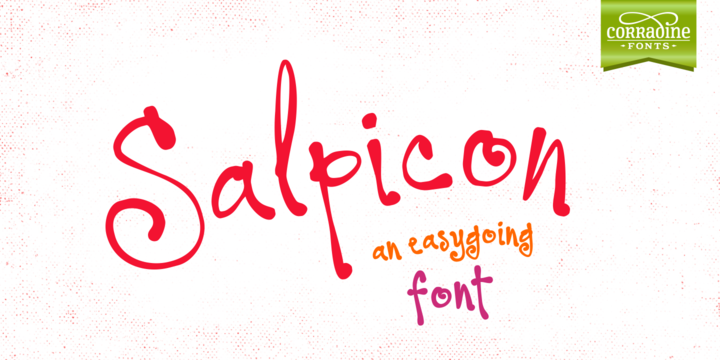 Salpicon Family: A Creative Script Font for Campaign Visuals