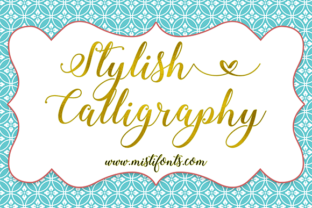 Stylish Calligraphy: The Elegant Typeface for Handmade Brands