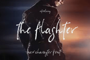 The Flashter: A Handwritten Script Font for Modern Web Design