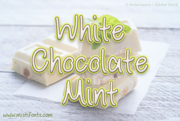 White Chocolate Mint Typeface: A Real Brand Upgrade Review
