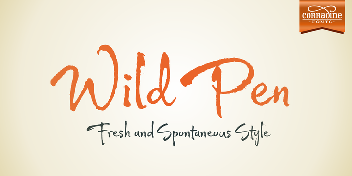 Wild Pen Family: A Handwritten Typeface for Authentic Campaigns